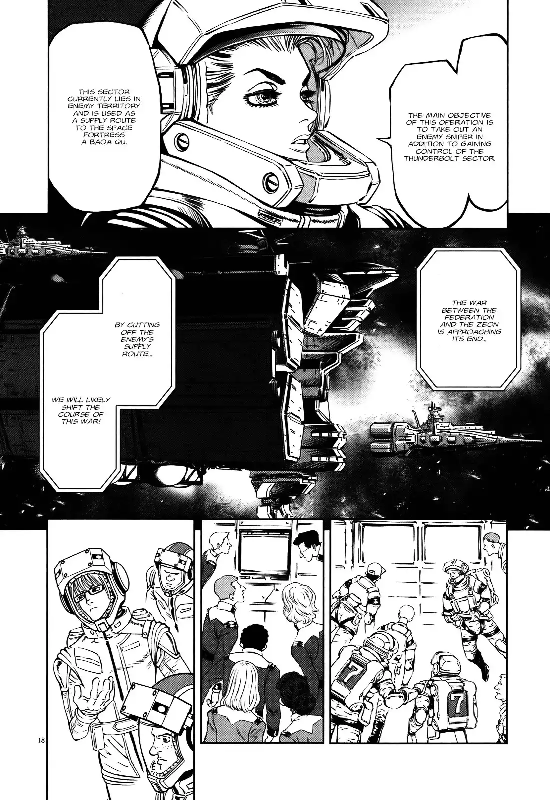 Kidou Senshi Gundam Thunderbolt Chapter 1 21